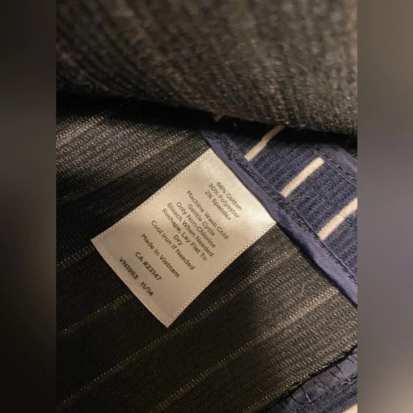 Talbots Navy White Striped Jacket Nautical Blazer - Picture 9 of 11